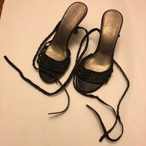 ❗️MAKE OFFER❗️Franco Sarto leather lace up heels